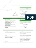 Implicit Differentiation Handout