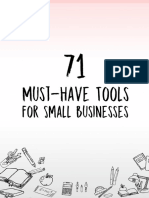 71 Must Have Tools For Small Business PDF