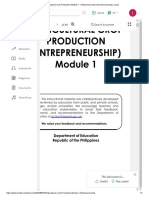 Agricultural Crop Production Module 1 - Entrepreneurship - Entrepreneurship - Loans PDF