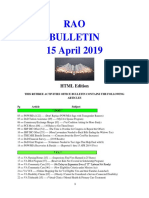 Bulletin 190415 (HTML Edition)