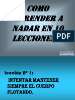 Como Aprender A Nadar