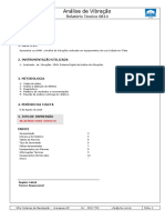 Análise de Vibração Relatório Técnico 0814