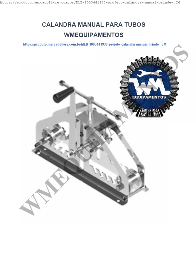 Calandra - Manual PDF | PDF