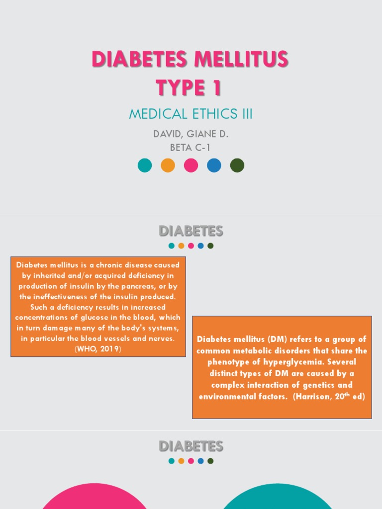 DM Type 1 | PDF | Diabetes Mellitus Type 1 | Diabetes Mellitus