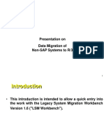 Presentation On Data Migration of Non-SAP Systems To R/3