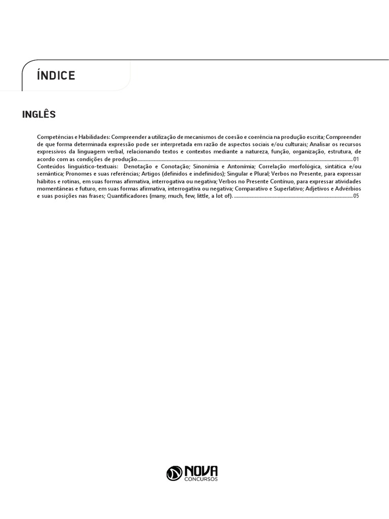 Ingles Esa Cfs | PDF | Pronome | Conhecimento