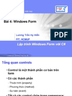 LP Trinh Windows Form VI C Bai 4 Windo PDF