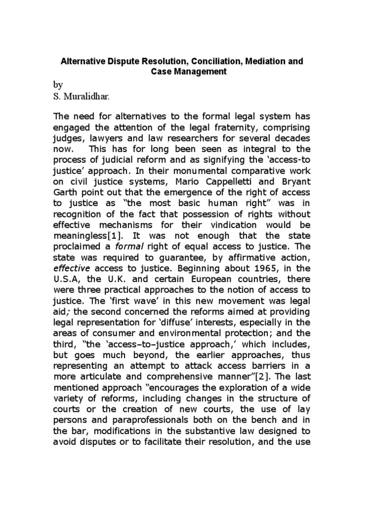 3 3 Alternative Dispute Resolution | PDF | Alternative Dispute ...