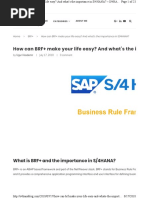 BRF+ in S4 HANA PDF