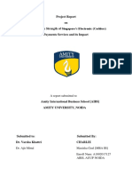 A Report Submitted To Amity International Business School (AIBS)