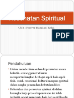 Kesehatan Spiritual: Oleh: Nazwar Hamdani Rahil