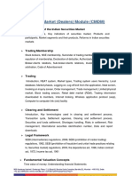 Capital Market Dealer Index