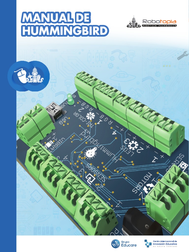 Manual Hummingbird | PDF | Diodo emisor de luz | Sensor
