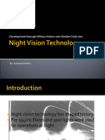 Development of Night Vision Technology from Military to Civilian Use