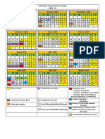 Calendario Escolar IES 18 - 19