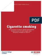 WHO FCTC Enviroment Cigarette Smoking PDF