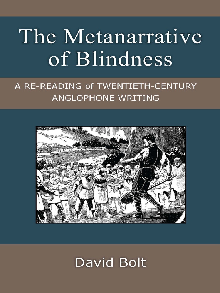 (Corporealities) David Bolt - The Metanarrative of Blindness - A Re