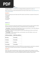 RSTP Questions