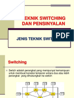 Pertemuan 3 Jenis Teknik Switching