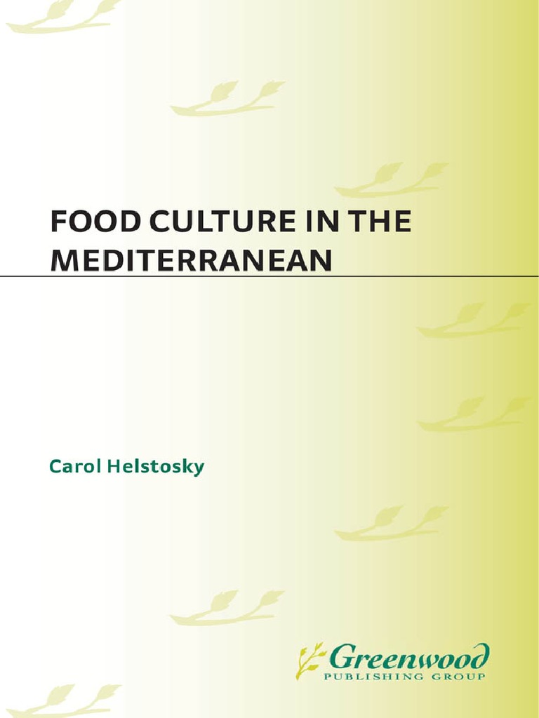 Food Culture in The Mediterranea PDF | PDF | Mediterranean Cuisine ...