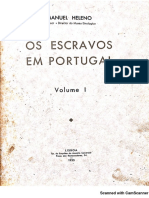 HELENO, Manuel. Os Escravos em Portugal PDF