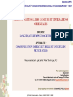 Cours La Communication Soaciale PDF