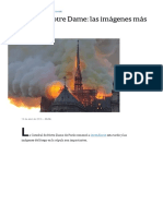 Incendio en Notre Dame_ Las Imágenes Más Fuertes - LA NACION