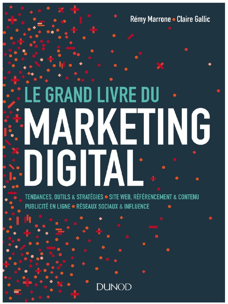Page De Garde Cahiers Outils Avec Manny Et Ses Outils Le Grand Livre Du Marketing Digital PDF | PDF | Marketing numérique |  Commercialisation