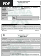 Proyecto Formativo - Desarrollo Del Entrenamiento D