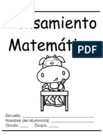 Pensamiento Matemático PDF