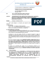 Informe #002-2019-Req de Camioneta para Inspeccion de Obras