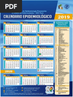 Calendario Epidemiologico 2019