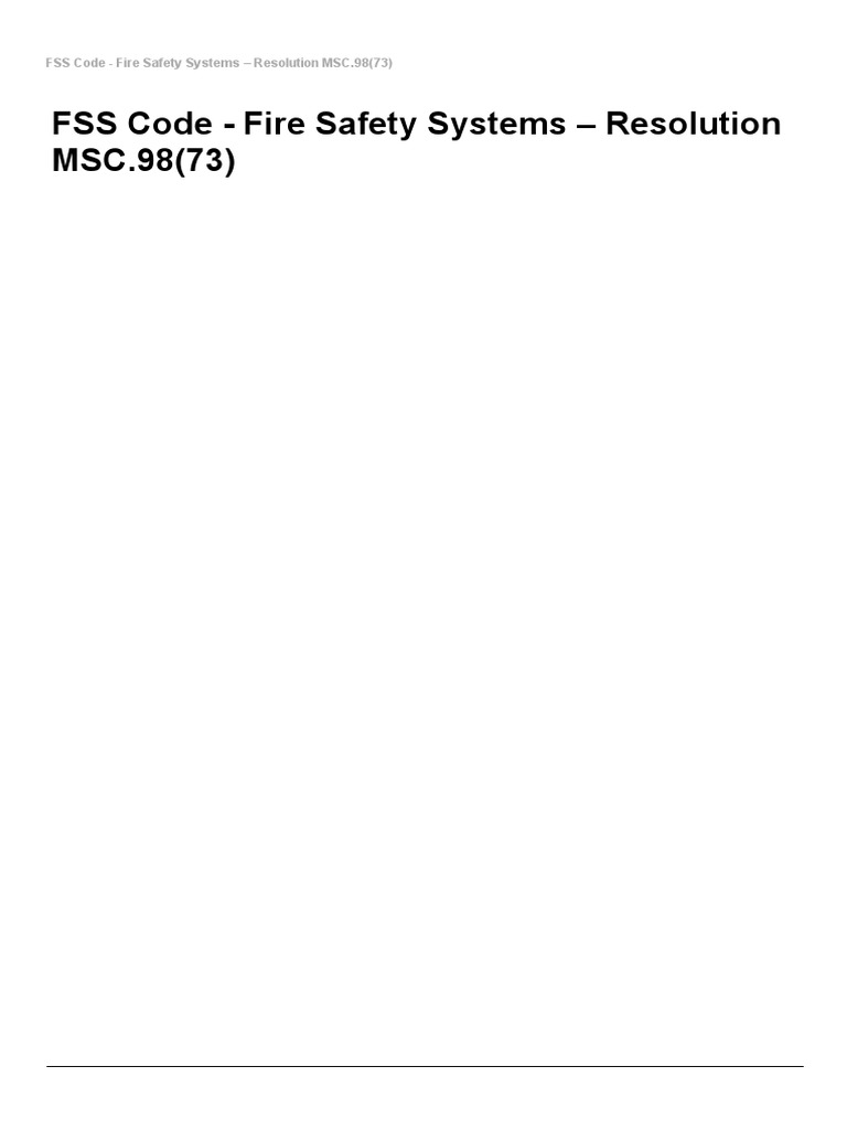 1FSS Code Fire Safety Systems PDF Duct (Flow) Valve