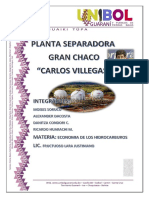 Informe Planta Separadora