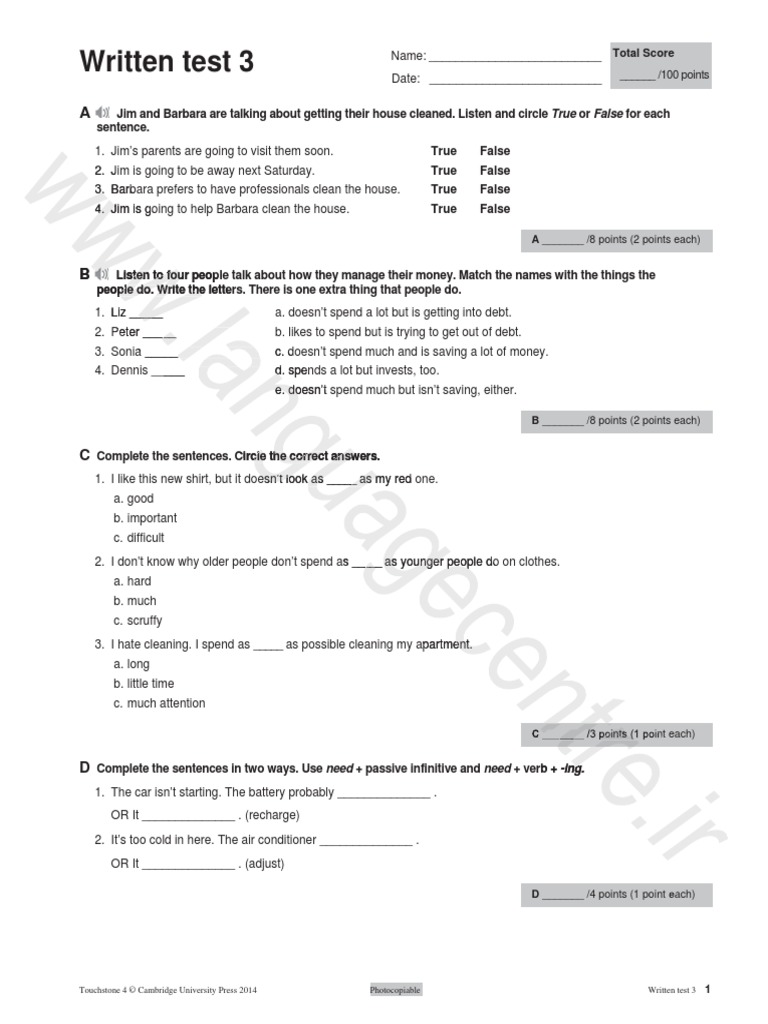 TS - WT3 TS4 | PDF