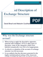 A Revised Description of Exchange Structure