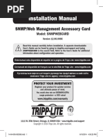 Tripp Lite Owners Manual 754083