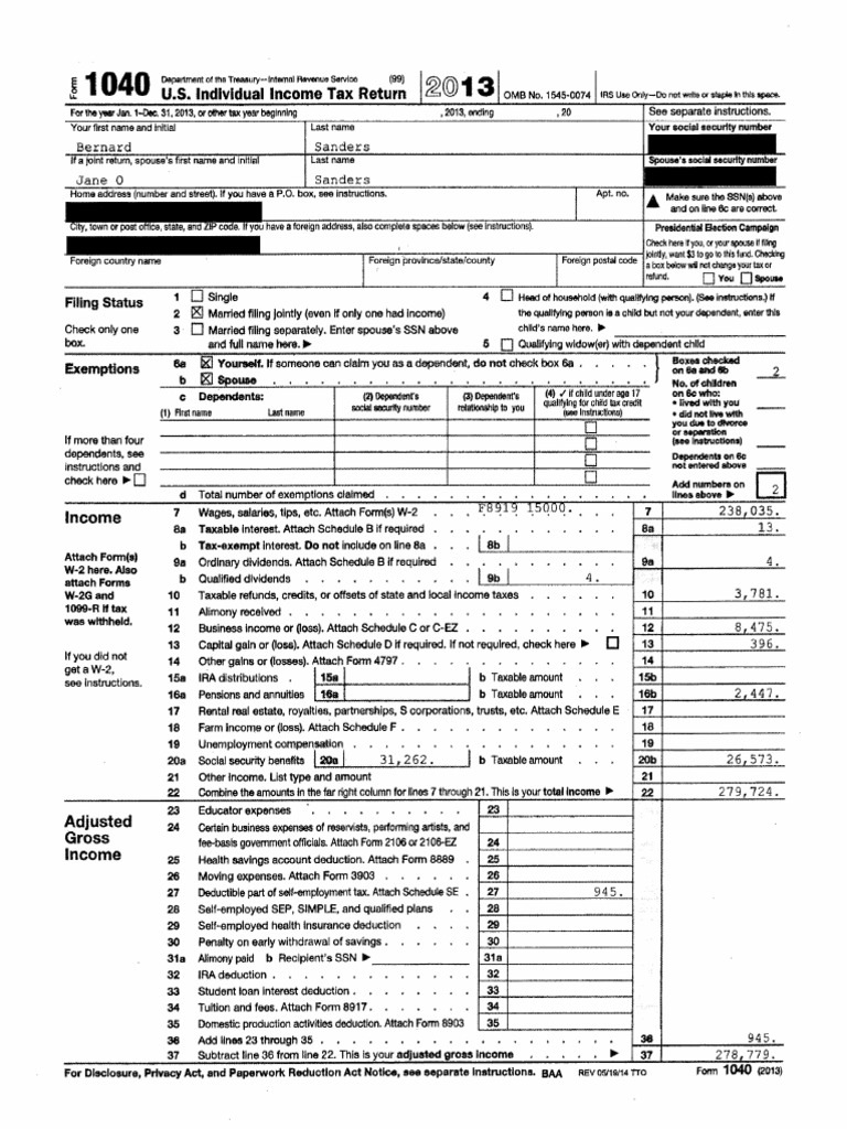 U.S. Tax Return Guide for Couples | PDF | Irs Tax Forms | Tax Deduction