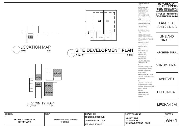 Site Development Plan: Location Map | PDF | Tourist Attractions | Map