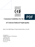 CAR - Consensus Guidelines For The Prevention of Contrast Induced Nephropathy