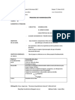 Planificación de Clase Homínidos