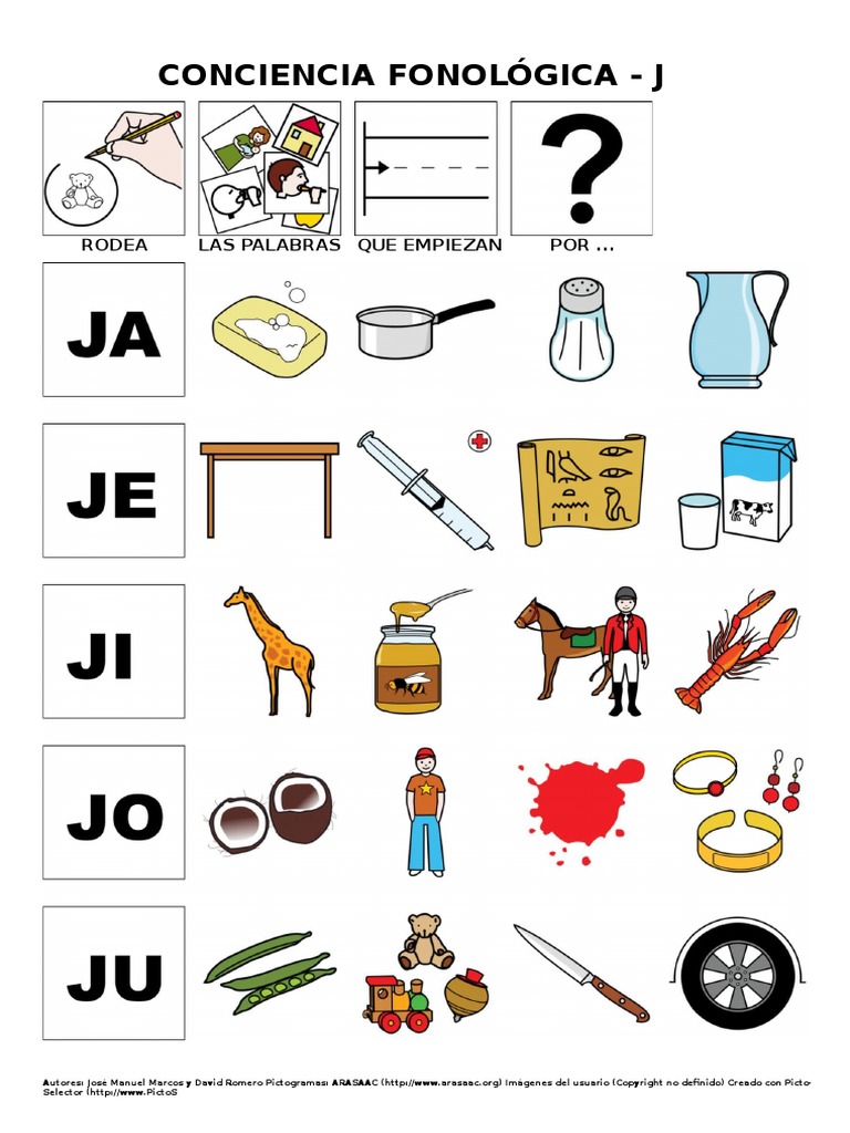 09 Conciencia Fonologica Ja Je Ji Jo Ju