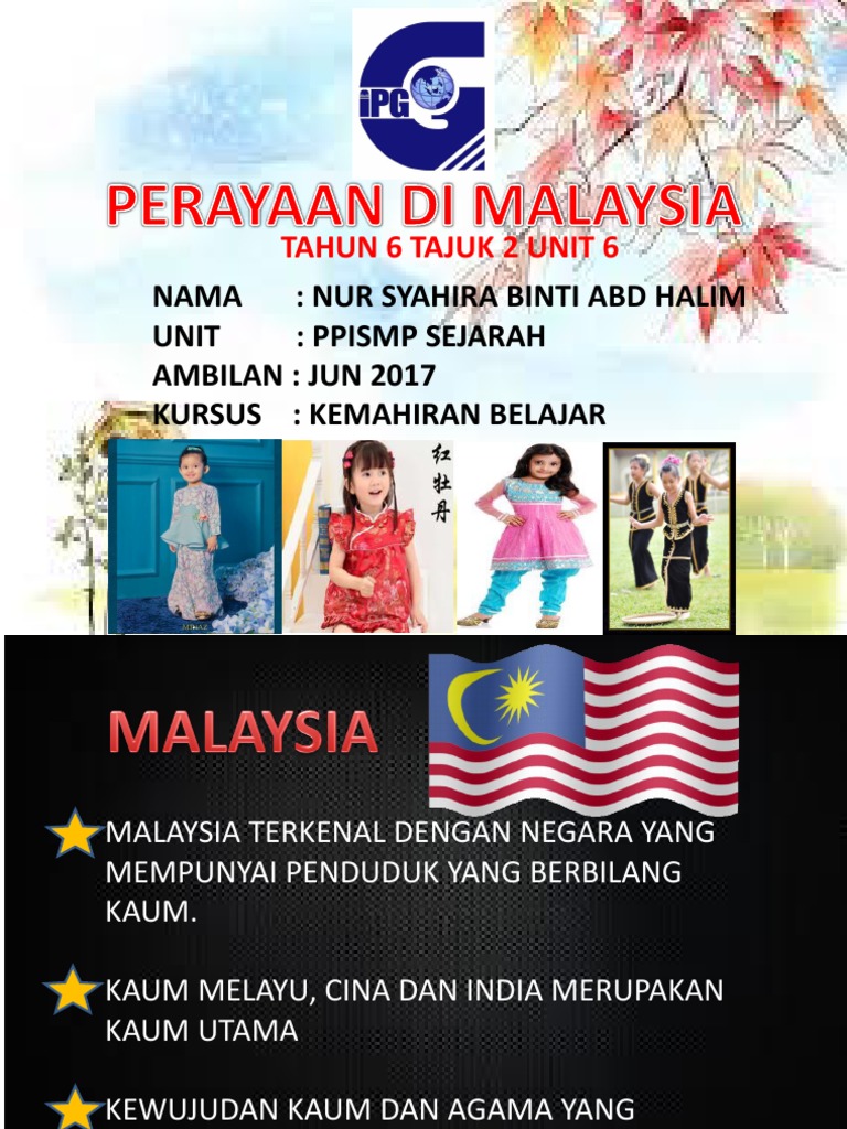 Perayaan Di Malaysia  PDF