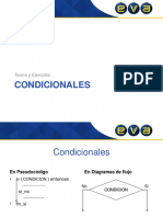 Condicionales-Teoría y Ejemplos