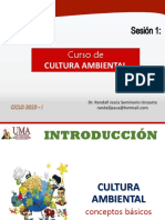 Sesión 1 Cultura Ambiental - PPT UMA.ppt