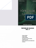 Tópicos de cálculo Vol. II .pdf