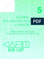 Álgebra - Das Variáveis Às Equações e Funções