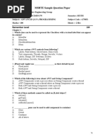 MSBTE Sample Question Paper: Remember Level 1M