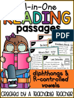 1all in One Reading Passages Diphthongs and R Controlled Vowe PDF