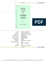 Bruce Reichenbach - Evil and A Good God (1993) PDF